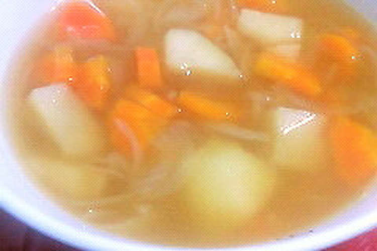 お腹に優しい 具だくさん野菜スープ レシピ 作り方 By はるshion クックパッド 簡単おいしいみんなのレシピが360万品