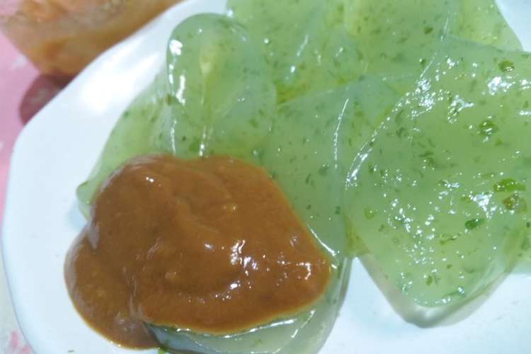 手作り酢味噌でさしみこんにゃく レシピ 作り方 By そのぴぃー クックパッド 簡単おいしいみんなのレシピが353万品