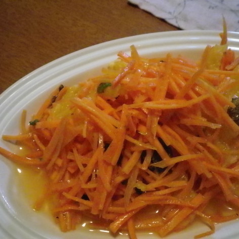 にんじんとオレンジのサラダ