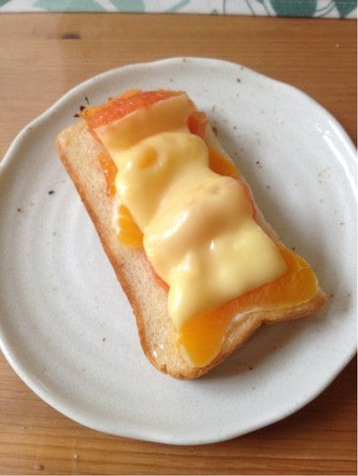 柑橘×マーマレードトーストの写真