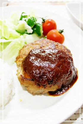 *めちゃウマ★塩麹in豆腐ハンバーグ*