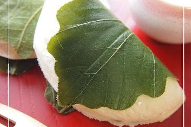 子供の日に 食パンで簡単柏餅 レシピ 作り方 By ﾃﾝﾄｳﾑｼ クックパッド 簡単おいしいみんなのレシピが374万品