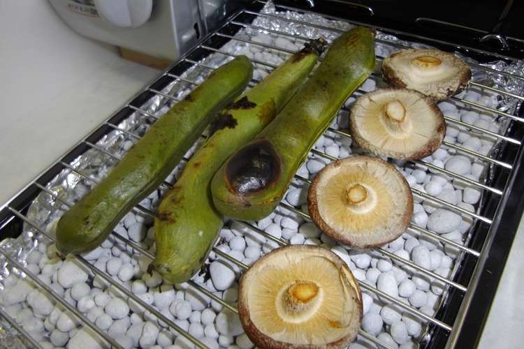 魚焼きグリルde 焼き野菜 レシピ 作り方 By エコトクくん クックパッド 簡単おいしいみんなのレシピが353万品