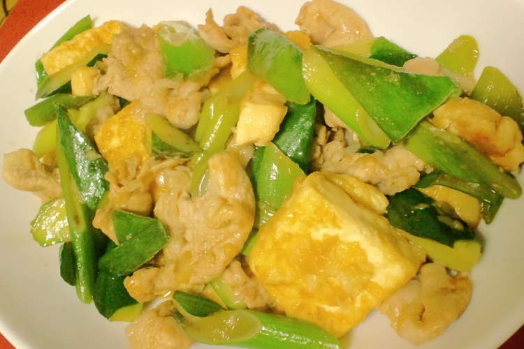 肉豆腐甘辛炒め レシピ 作り方 By だびで クックパッド 簡単おいしいみんなのレシピが367万品