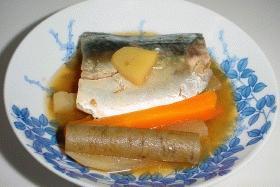 鯖と野菜の味噌煮の画像