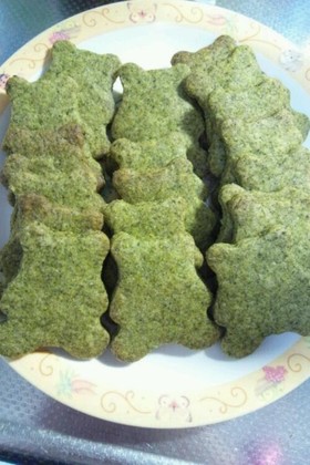 抹茶!?緑茶クッキー