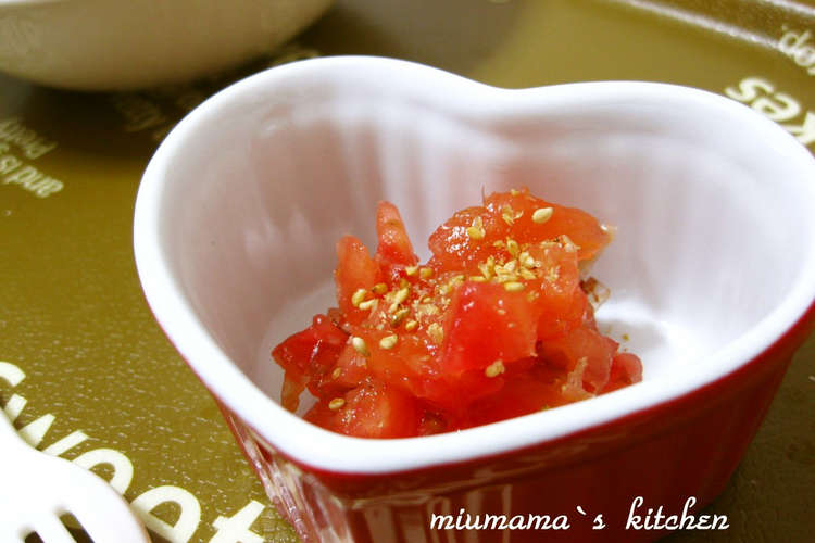 離乳食中期 トマトのおかか和え レシピ 作り方 By Strawcafe クックパッド 簡単おいしいみんなのレシピが376万品
