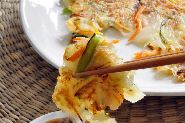 韓国料理じゃがいものチヂミガムジャジョン レシピ 作り方 By 白成珍 クックパッド 簡単おいしいみんなのレシピが373万品