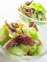 相性抜群!!舞茸◇キャベツ和え
