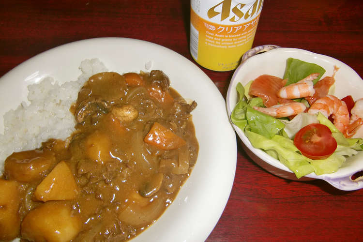 新じゃが 新たま入りビーフカレー レシピ 作り方 By タララブ クックパッド