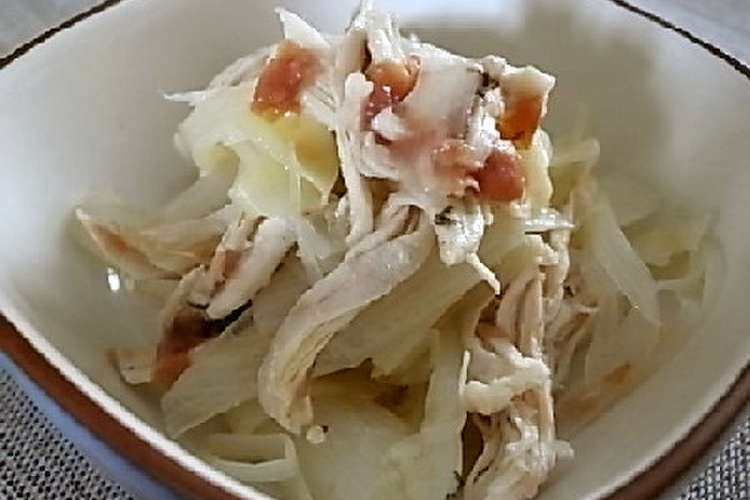鶏ササミとネギの梅和え レシピ 作り方 By ルロワ モワ クックパッド 簡単おいしいみんなのレシピが352万品
