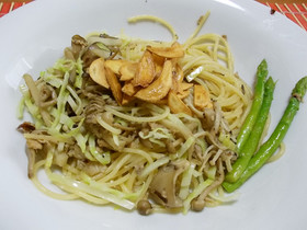旬の味♪筍を食する(8)ペペロンチーノ★