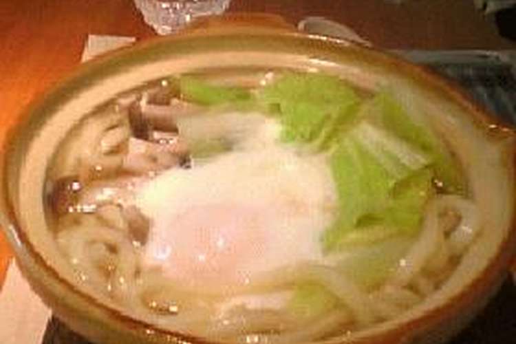 心身あったまる鍋焼きうどん レシピ 作り方 By Yantyabonz クックパッド 簡単おいしいみんなのレシピが351万品