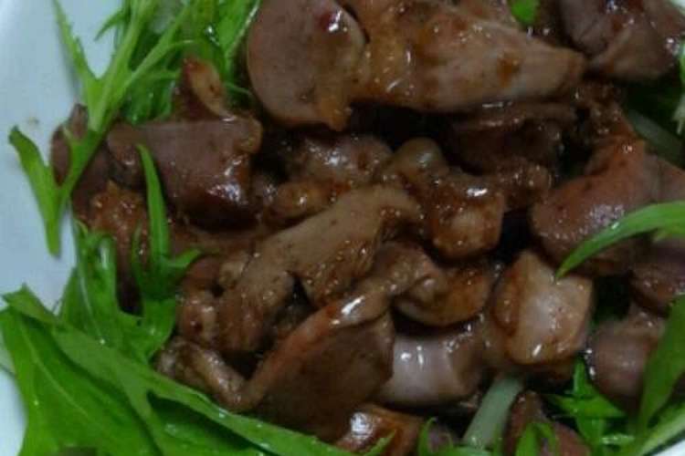 簡単彼おつまみ 砂肝のポン酢柚子胡椒炒め レシピ 作り方 By みね猫 クックパッド 簡単おいしいみんなのレシピが349万品