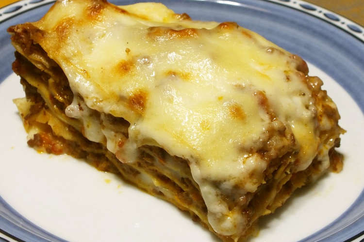熱々のとろ り簡単 ラザニア レシピ 作り方 By Meg115 クックパッド 簡単おいしいみんなのレシピが370万品