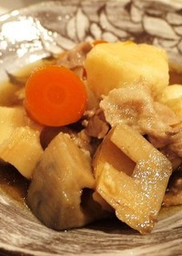 里芋と根菜のコクウマ煮物