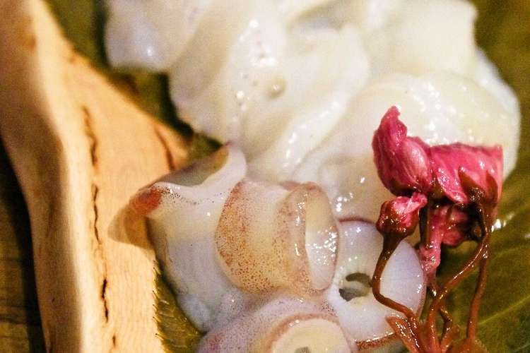 生タコの刺身 桜風味 レシピ 作り方 By 真さん クックパッド 簡単おいしいみんなのレシピが366万品