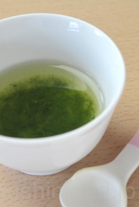 【離乳食 初期】小松菜スープ