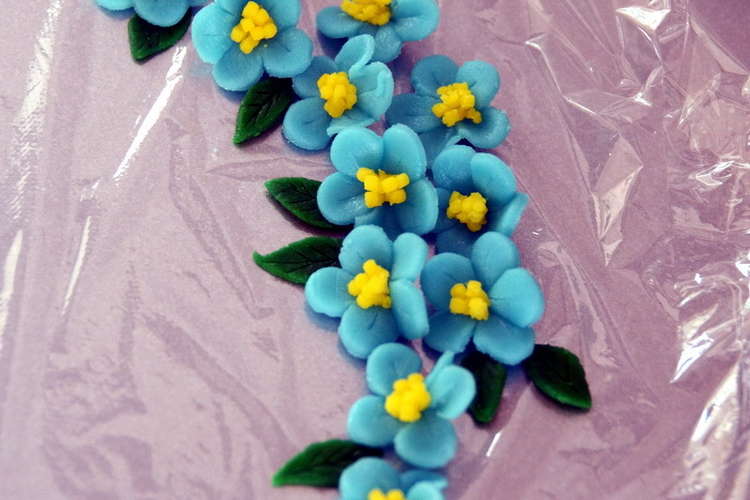 水色の花 マジパン細工 レシピ 作り方 By るまなな クックパッド