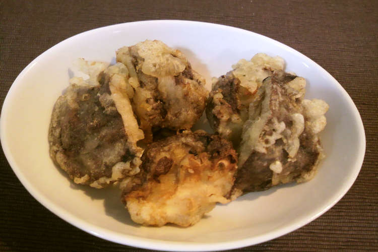 外はサクっ中はジューシー 生椎茸の天ぷら レシピ 作り方 By さやあ クックパッド 簡単おいしいみんなのレシピが357万品