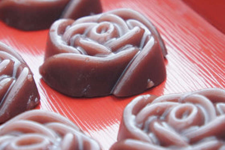 母の日に バラの水ようかん レシピ 作り方 By Nordicware クックパッド 簡単おいしいみんなのレシピが371万品
