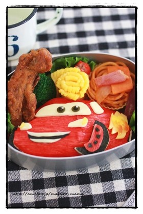 キャラ弁 カーズ By Momo クックパッド 簡単おいしいみんなのレシピが315万品
