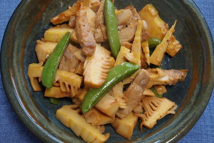たけのこと豚肉のオイマヨ炒め レシピ 作り方 By あっこママ クックパッド 簡単おいしいみんなのレシピが357万品