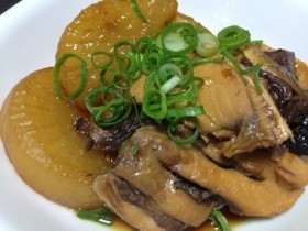 ぶりっと簡単ぶり大根