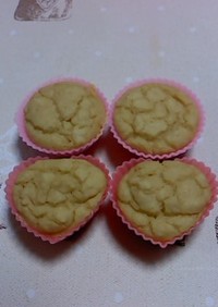 ノンオイル☆豆腐と甘酒の米粉マフィン