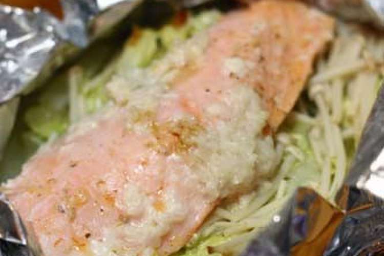 塩麹漬け生鮭の包み焼き 離乳完了期 Ok レシピ 作り方 By かんざきあつこ クックパッド 簡単おいしいみんなのレシピが363万品