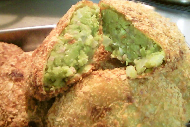 えんどう豆消費 えんどう豆コロッケ レシピ 作り方 By いもちゃんちゃん クックパッド