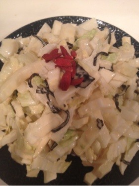 【2分レシピ】白菜と昆布のサラダの画像