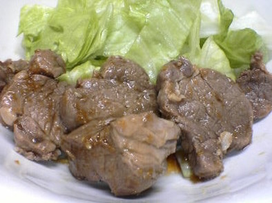 ヒレ肉の簡単料理 の写真