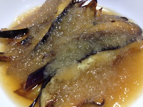 簡単だけど美味しい♪揚げだし茄子☆