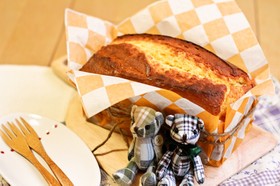 HMで簡単!クリームチーズパウンドケーキ
