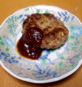 切干大根と絹ごし豆腐のハンバーグ
