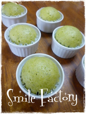 和✿抹茶蒸しパン