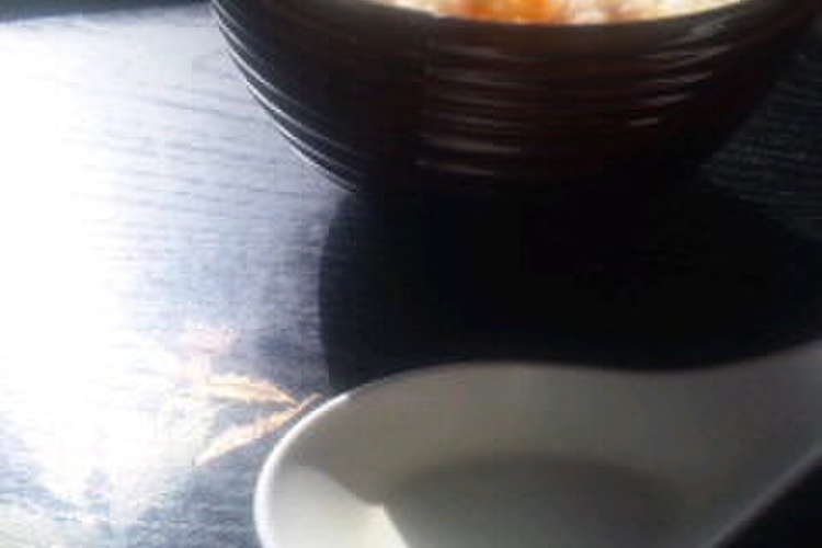 残った味噌汁で おつゆご飯 味噌雑炊 レシピ 作り方 By ピエロ０号 クックパッド 簡単おいしいみんなのレシピが361万品
