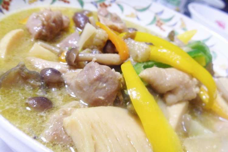 香辛甘酸 タイの台所 定番グリーンカレー レシピ 作り方 By Kuni123 クックパッド