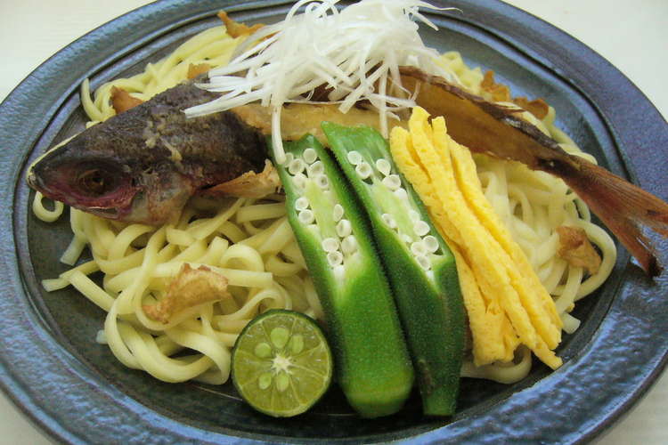 グルクンのから揚げのせ冷し沖縄そば レシピ 作り方 By サンサンクッキング クックパッド 簡単おいしいみんなのレシピが361万品