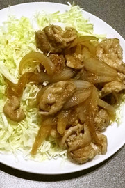 簡単過ぎ!豚と玉ねぎのしょうが焼きの写真