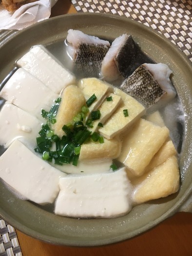 たらの湯豆腐の写真