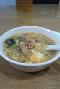 中華風あんかけスープ