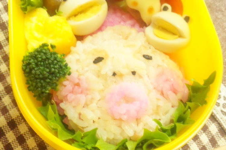 キャラ弁こびとづかん カクレモモジリ レシピ 作り方 By No5chico クックパッド 簡単おいしいみんなのレシピが353万品