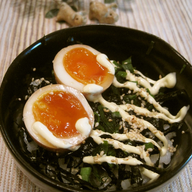 とろ り半熟卵が美味しい 煮卵丼 レシピ 作り方 By ぽにえ クックパッド