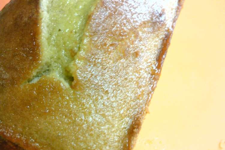 トースターで抹茶パウンドケーキ レシピ 作り方 By コロ谷 クックパッド 簡単おいしいみんなのレシピが349万品
