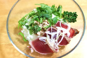 疲れたら!かつおたたき丼