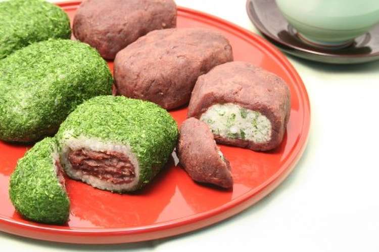 香るおはぎ 青のり衣とあん衣 レシピ 作り方 By 三島食品 クックパッド 簡単おいしいみんなのレシピが349万品