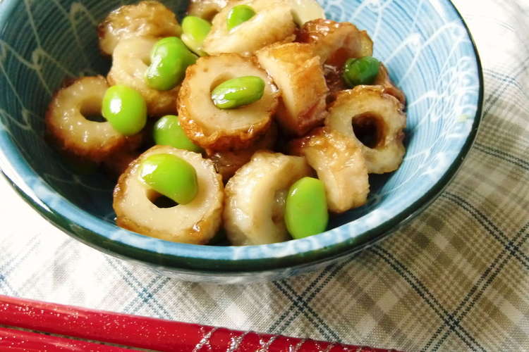 お弁当に レンジでちくわと枝豆の甘辛煮 レシピ 作り方 By すずきはなこ クックパッド 簡単おいしいみんなのレシピが352万品