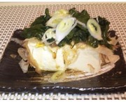 塩蔵わかめで簡単❤塩豆腐!!の写真